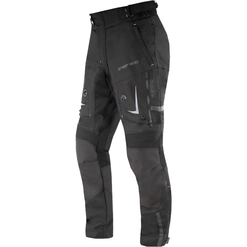 Pantaloni de motocicletă Street Racer All Season negri - calitatea a doua - II. calitate 