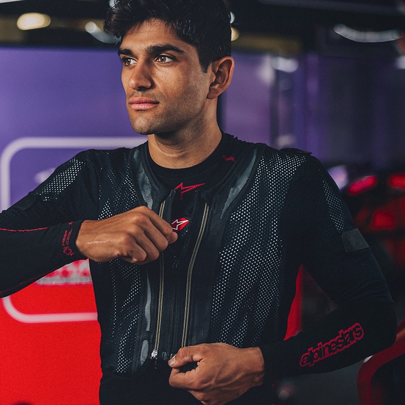 Vestă airbag Alpinestars TECH-AIR®7X System negru-roșu - gradul II - II. calitate - II. calitate