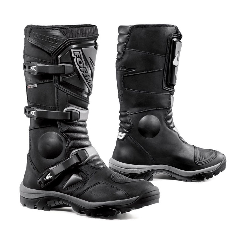 Ghete de motocicletă Forma Adventure DRY negre - calitatea a II-a - II. calitate - II. calitate