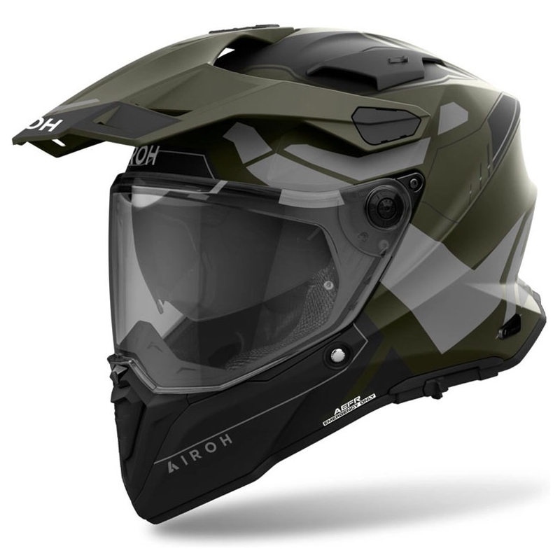 Casca Airoh Commander 2 Reveal Enduro Verde Mat