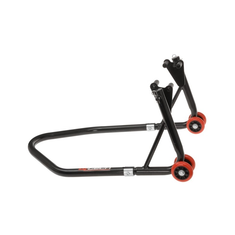 Suport motocicletă față/spate Q-TECH negru 2 - calitate II. - II. calitate - II. calitate