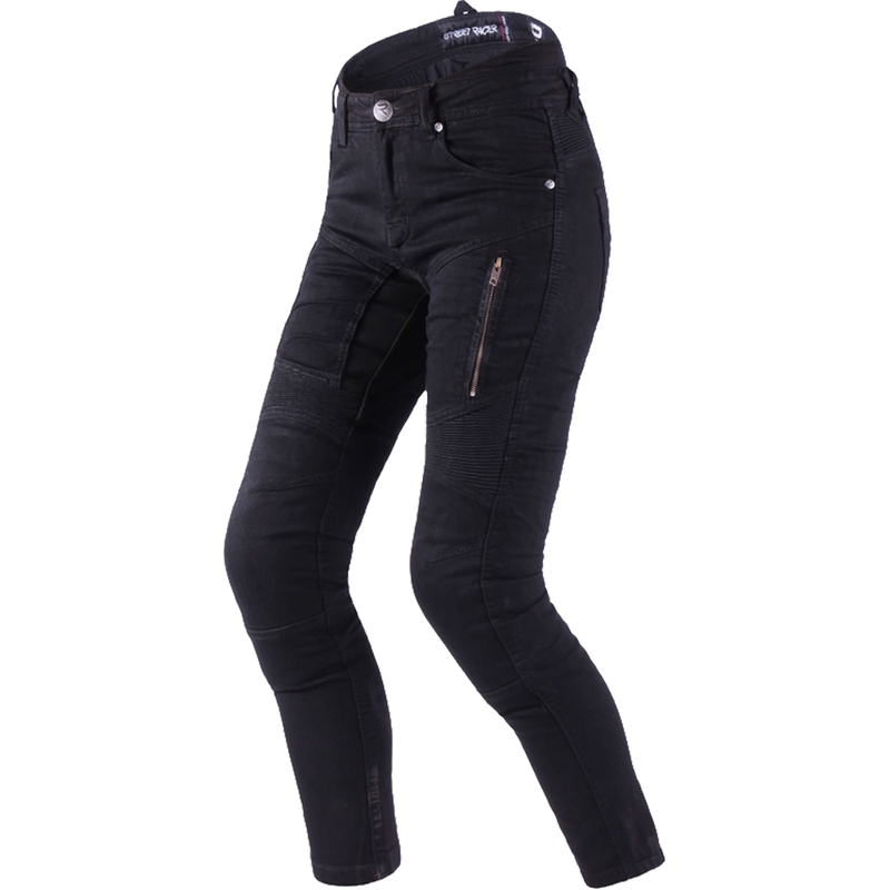 Blugi de dama Street Racer Stretch II Slim fit CE negri