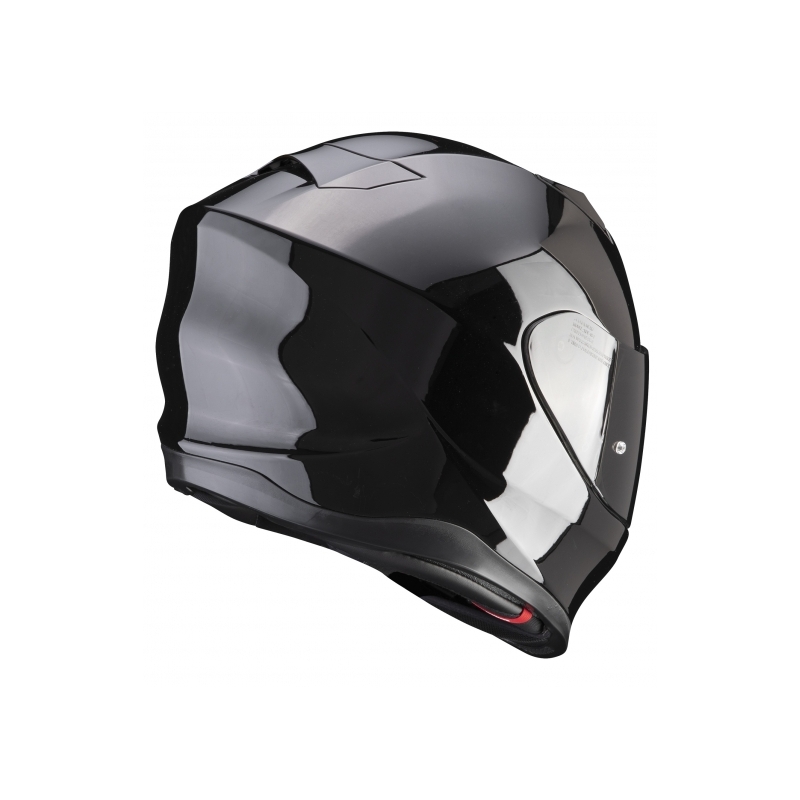 Cască integrală Scorpion EXO-520 EVO AIR Solid, neagră lucioasă, la ofertă - calitatea a II-a lichidare - II. calitate - II. calitate