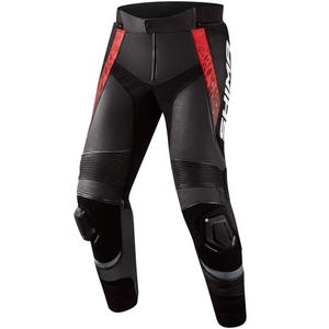 Pantaloni de motocicletă Shima STR 2.0 negru-roșu