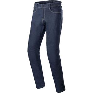 Blugi pentru motociclete Alpinestars Radon Relaxed Fit Denim Blue spalati