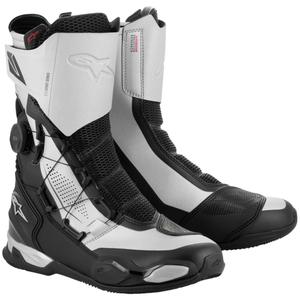 Cizme moto Alpinestars SP-X BOA negru-argintiu