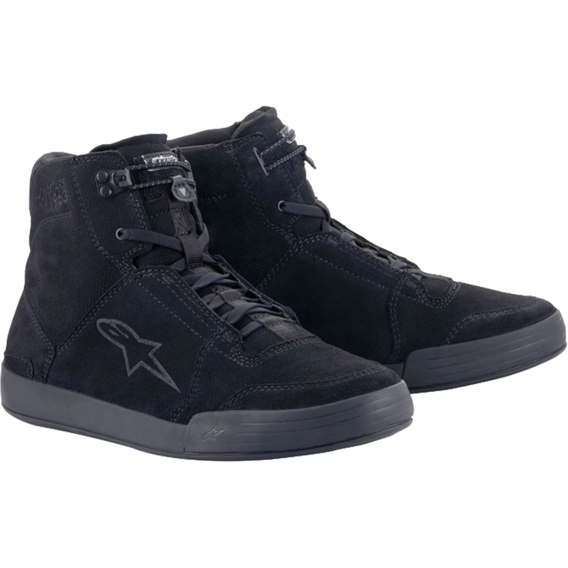 Ghete Moto Alpinestars Chrome Negru-Negru