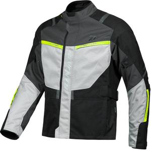 Geacă motociclistă pentru femei Seventy Degrees SD-JT85 Tonale negru-gri-galben fluo