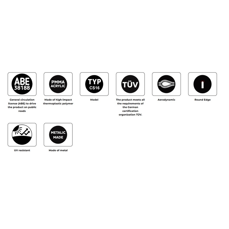 Windshield PUIG NEW GEN. SPORT Rosu