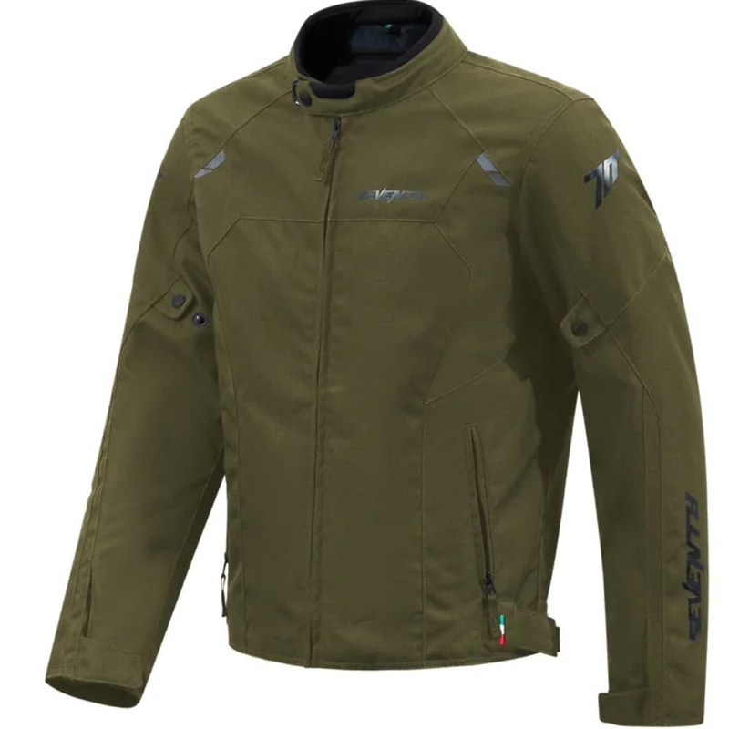 Geacă de motocicletă Seventy Degrees SD-JR65 Piston verde kaki