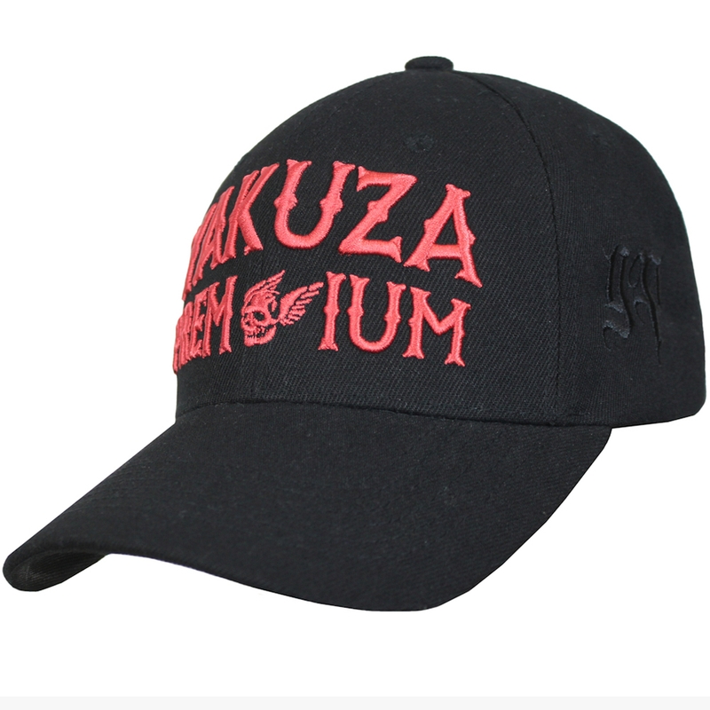 Șapcă Yakuza Premium 4074 negru-roșu