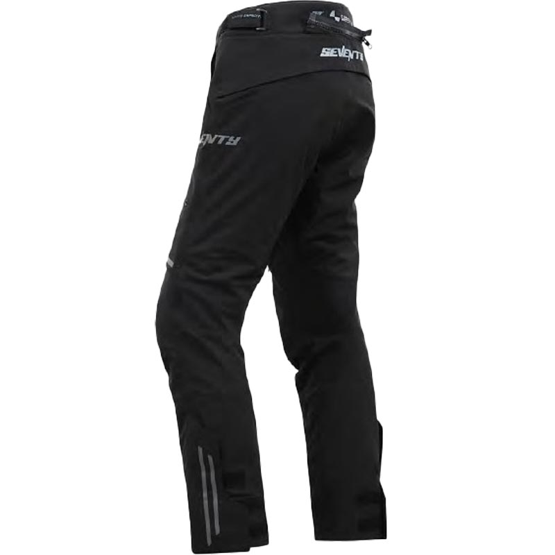 Pantaloni motocicletă Seventy Degrees SD-PT9 Expedition negri