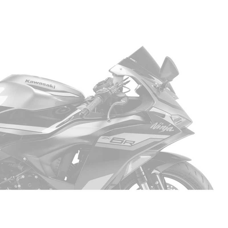 Parbriz PUIG Z-RACING Albastru pentru KAWASAKI ZX-6R 636 Ninja (2013<) 2024-2025