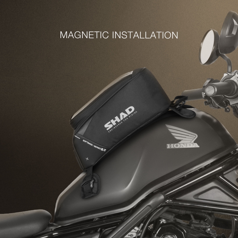 Geanta mica de rezervor (tank bag) SHAD SL12M cu magneti
