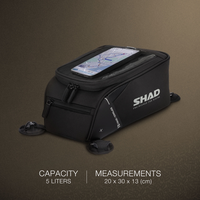 Geanta mica de rezervor (tank bag) SHAD SL12M cu magneti