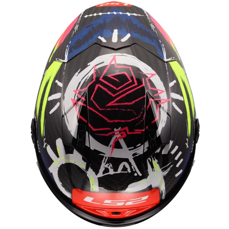 Cască integrală pentru motocicletă LS2 FF805 Thunder GP Aero Replica Aldeguer 25 negru-roșu-verde lucios