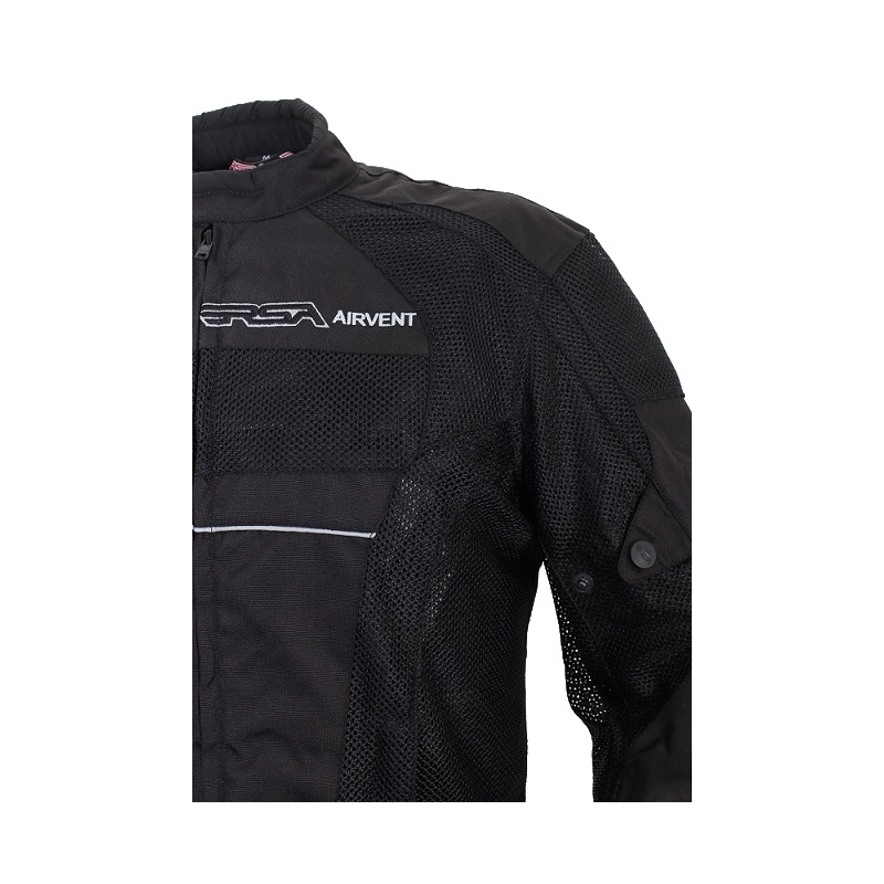 Jacheta de motociclete RSA-Airvent negru lichidare