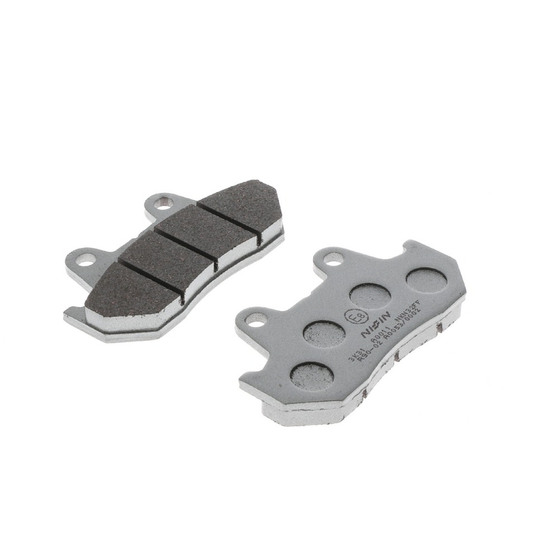 Plăcuțe de frână NISSIN semi-metalice 90x49x10.5 mm 2 buc
