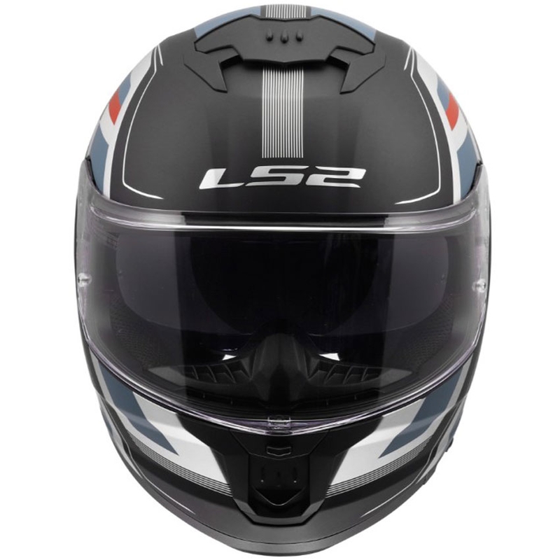Cască integrală pentru motocicletă LS2 FF808 Stream II Vintage negru-petrol