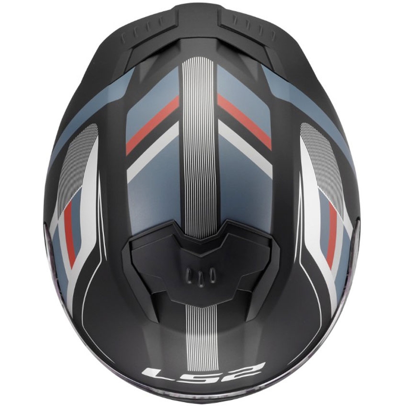 Cască integrală pentru motocicletă LS2 FF808 Stream II Vintage negru-petrol