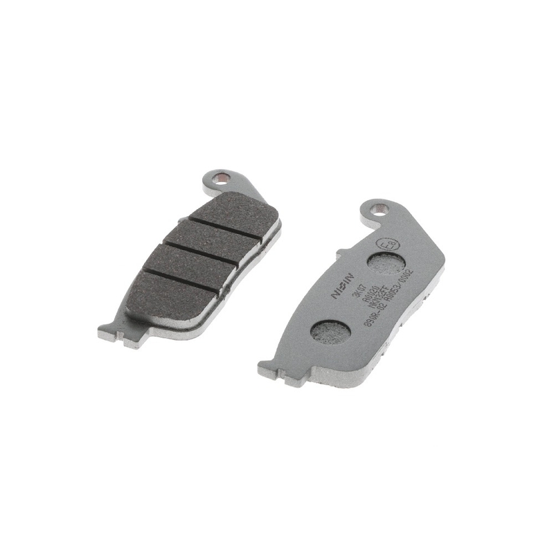 Plăcuțe de frână NISSIN semi-metalice 102x39x8.1 mm 2 buc