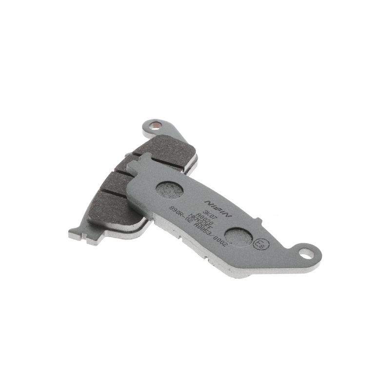 Plăcuțe de frână NISSIN semi-metalice 102x39x8.1 mm 2 buc
