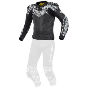 Geacă pentru bărbați Street Racer Pattern Negru-Gri  stoc lichidare