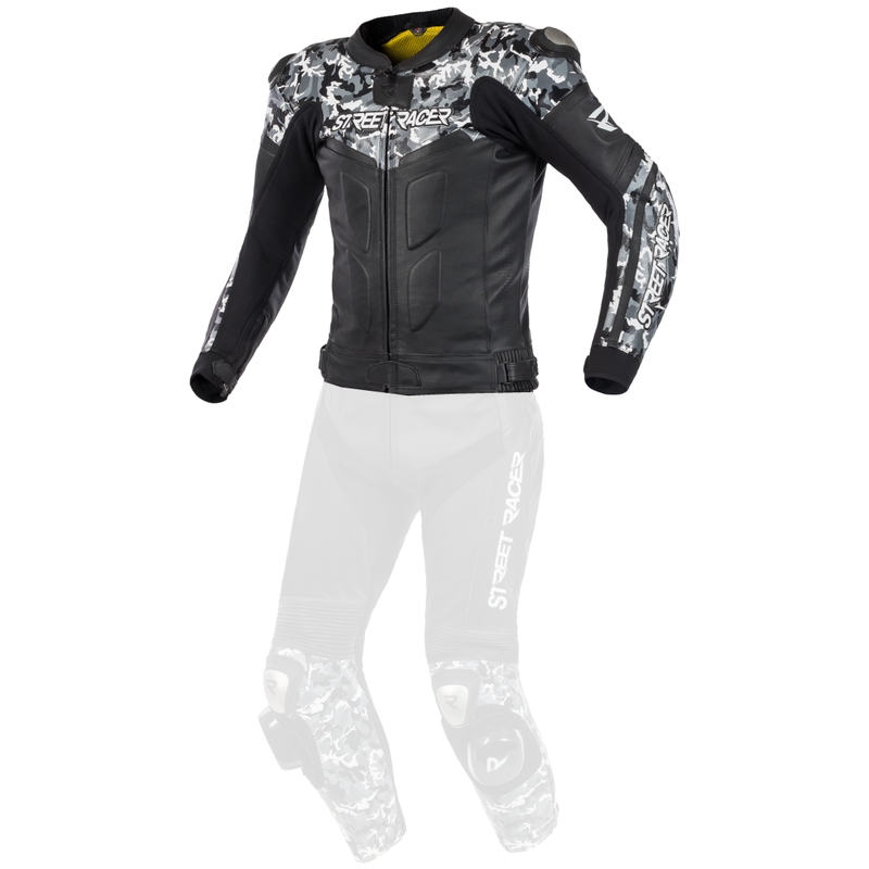 Geacă pentru bărbați Street Racer Pattern Negru-Gri  stoc lichidare