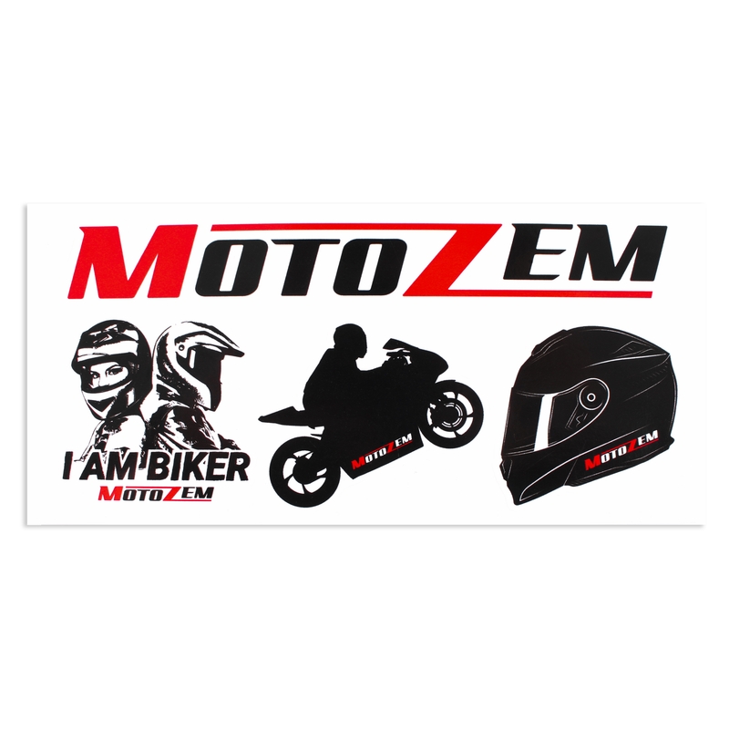 Set de autocolante MotoZem Road