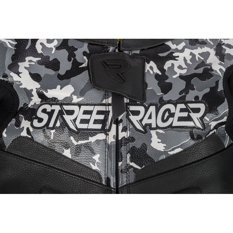 Geacă pentru bărbați Street Racer Pattern Negru-Gri  stoc lichidare