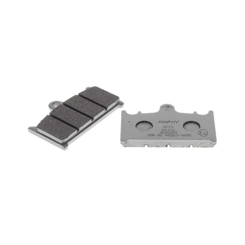 Plăcuțe de frână NISSIN semi-metalice 69.8x46.5x8 mm 2 buc