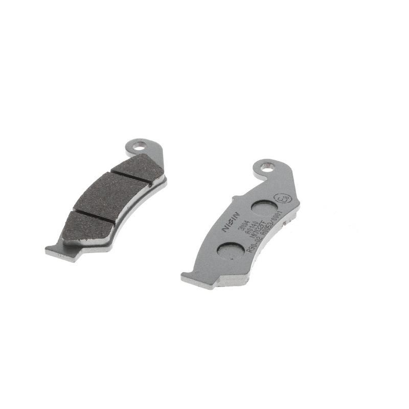 Plăcuțe de frână NISSIN semi-metalice 94x32x7.5 mm 2 buc