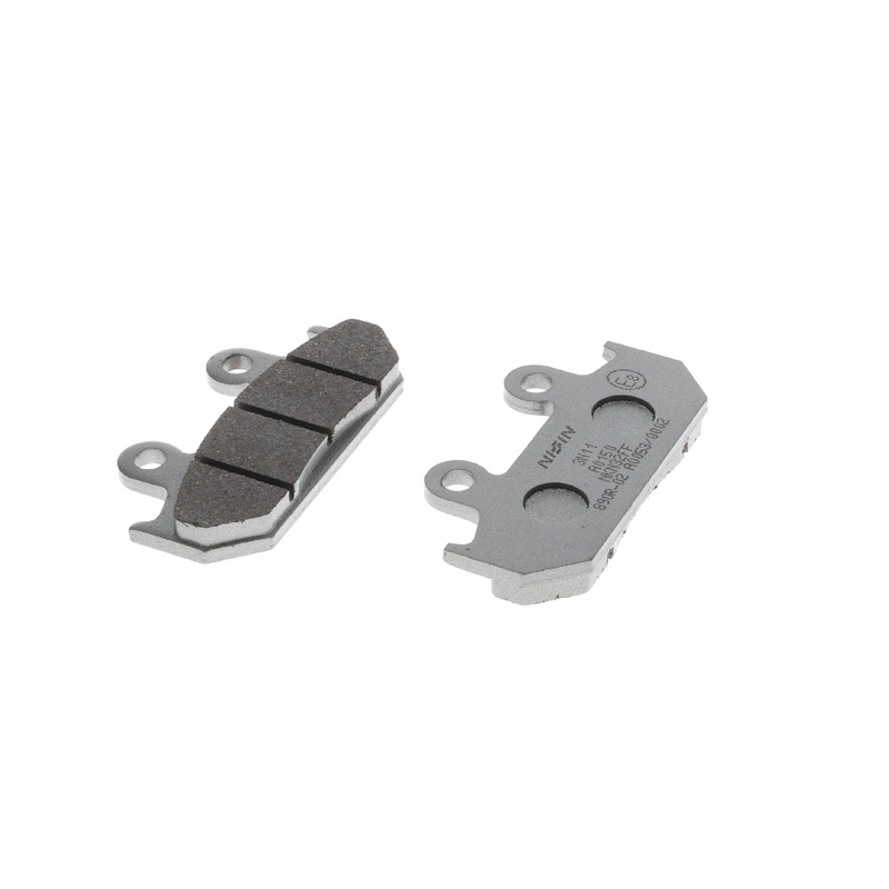 Plăcuțe de frână NISSIN semi-metalice 81x42x9 mm 2 buc