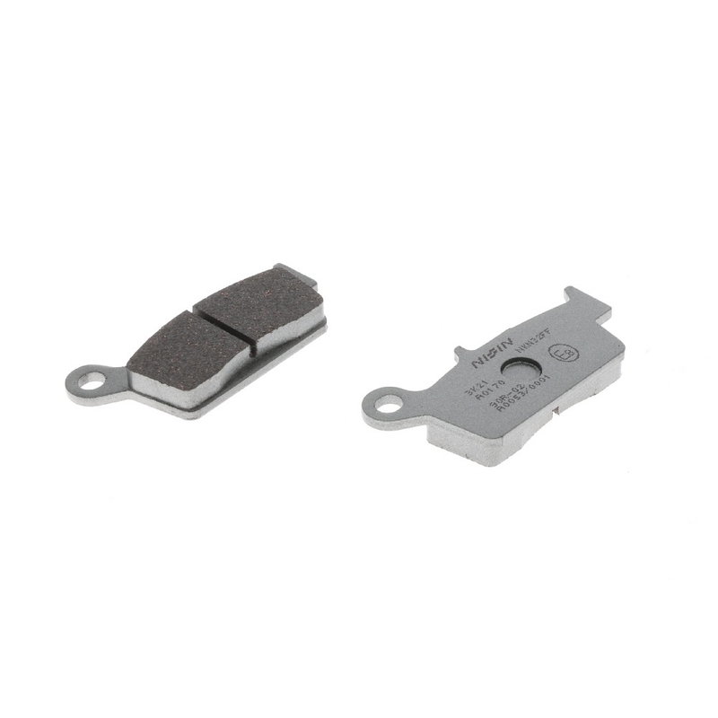 Plăcuțe de frână NISSIN semi-metalice 75x36x9.5 mm 2 buc