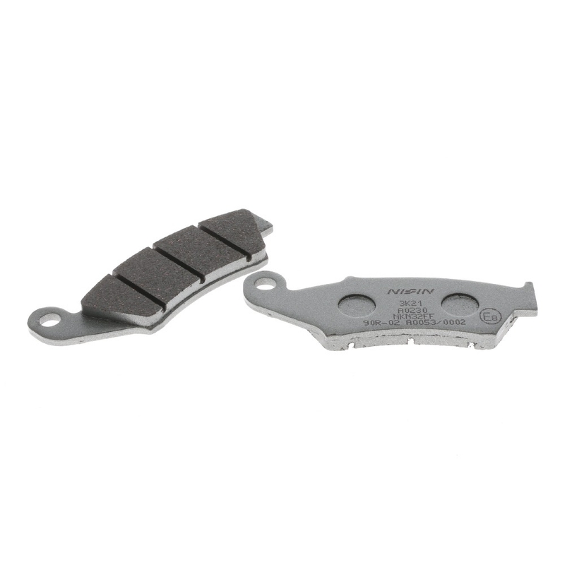 Plăcuțe de frână NISSIN semi-metalice 94x34x7.5 mm 2 buc