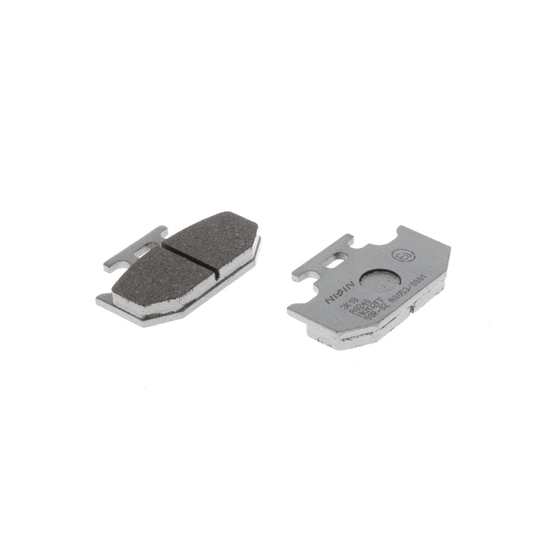 Plăcuțe de frână NISSIN semi-metalice 62x40.6x8.7 mm 2 buc