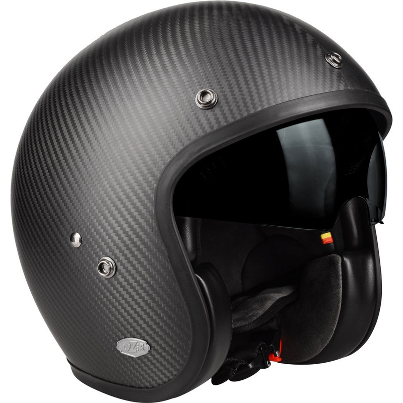 Lazer Mambo Evo Pure Carbon Pure Carbon Open Motociclete Casca lichidare