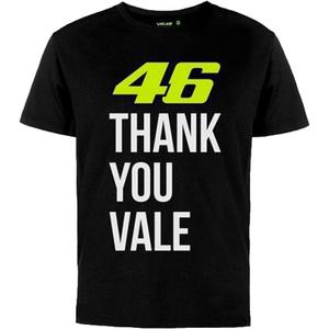Tricou pentru copii VR46 Valentino Rossi "Thank you Vale" negru