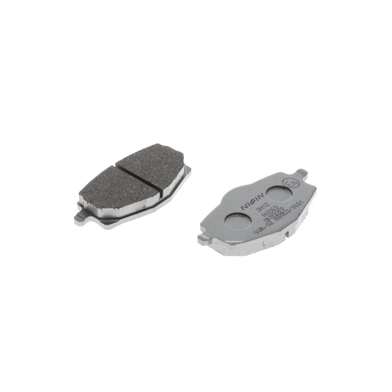 Plăcuțe de frână NISSIN semi-metalice 71.4x36x9.2 mm 2 buc