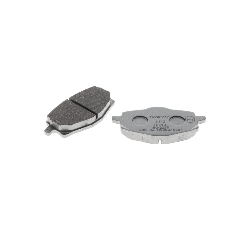 Plăcuțe de frână NISSIN semi-metalice 71.4x36x9.2 mm 2 buc