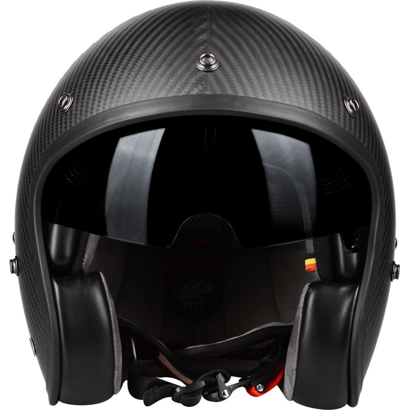 Lazer Mambo Evo Pure Carbon Pure Carbon Open Motociclete Casca lichidare