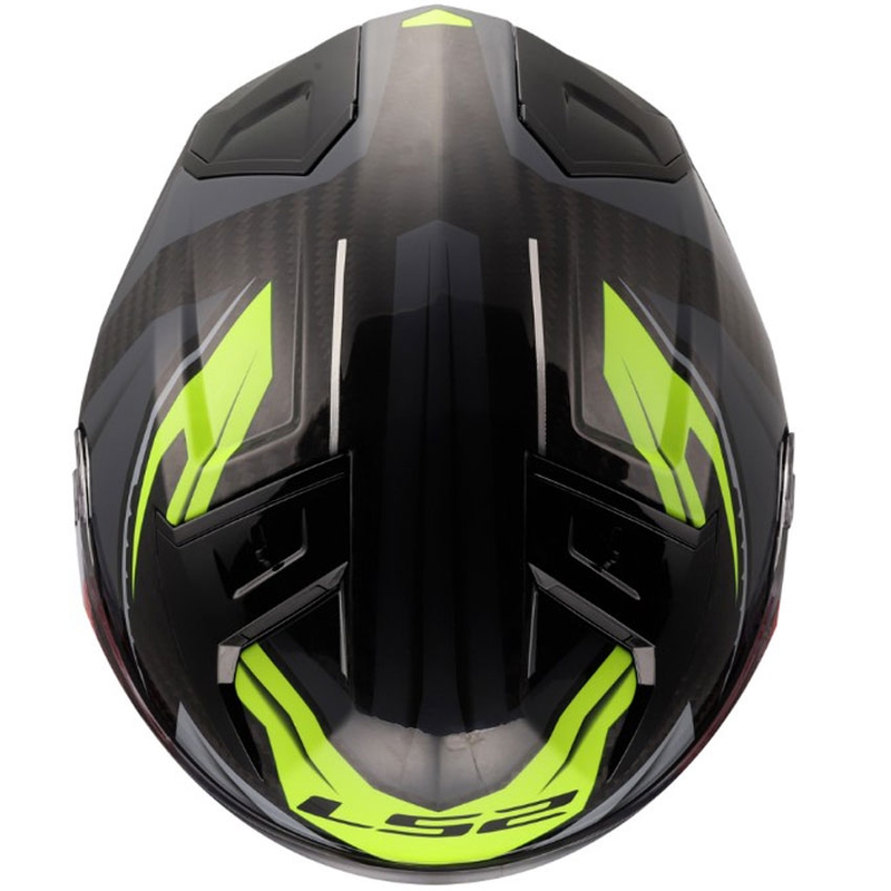 Cască integrală pentru motocicletă LS2 FF811 Vector II C Savage HV galben lucios