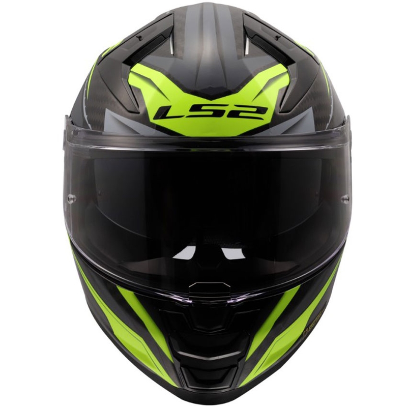 Cască integrală pentru motocicletă LS2 FF811 Vector II C Savage HV galben lucios