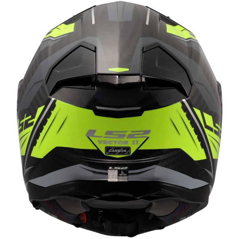 Cască integrală pentru motocicletă LS2 FF811 Vector II C Savage HV galben lucios