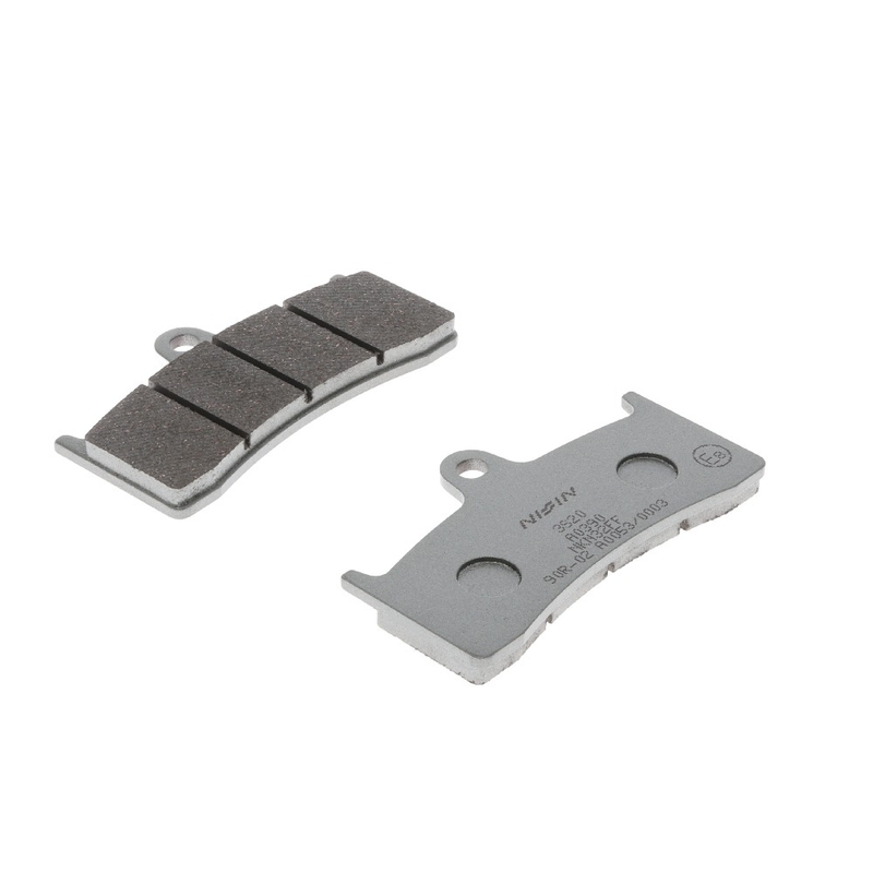 Plăcuțe de frână NISSIN semi-metalice 91.9x51.5x8 mm 2 buc