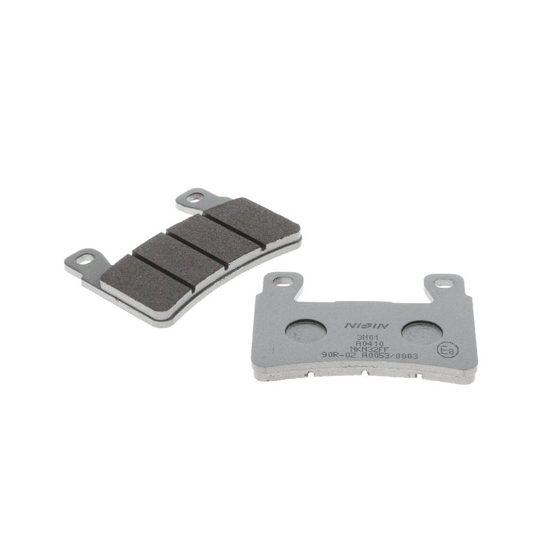 Plăcuțe de frână NISSIN semi-metalice 74.7x55.2x7.2 mm 2 buc