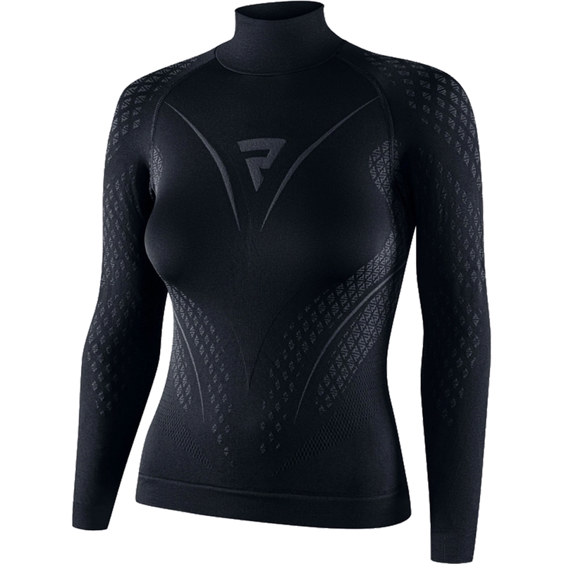 Rebelhorn Therm II Cămașă termo pentru femei, negru-gri