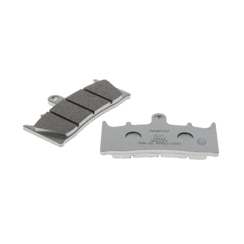 Plăcuțe de frână NISSIN semi-metalice 89.7x52x8 mm 2 buc