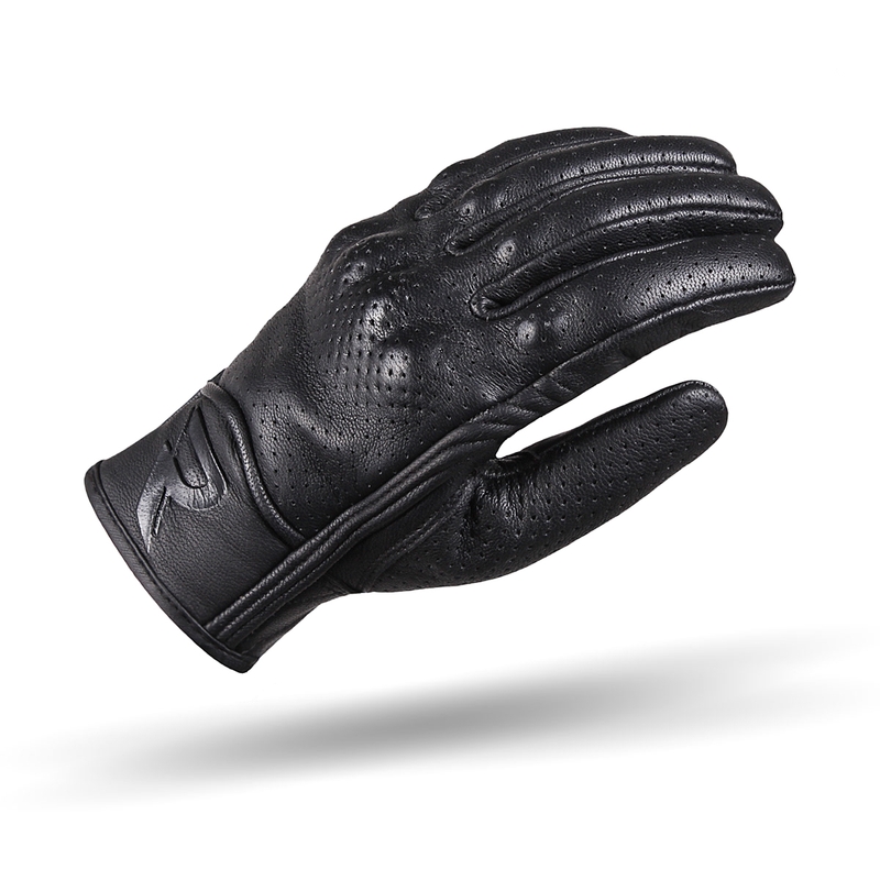 Mănuși moto perforate Street Racer Striker negru