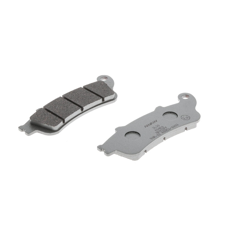 Plăcuțe de frână NISSIN semi-metalice 115x40.2x8.5 mm 2 buc